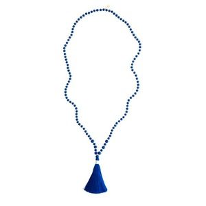 Vineyard Vines Beaded Tassel Necklace